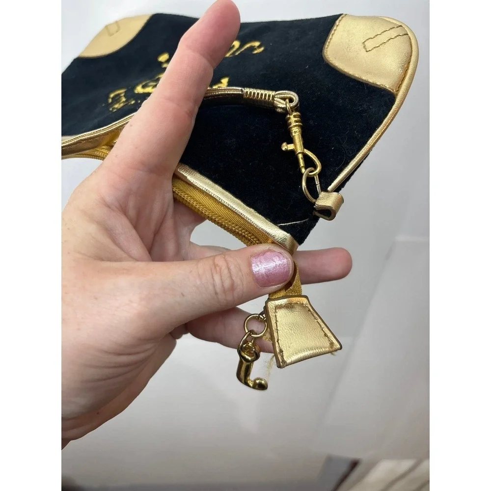 Vintage Juicy Couture Black & Gold 